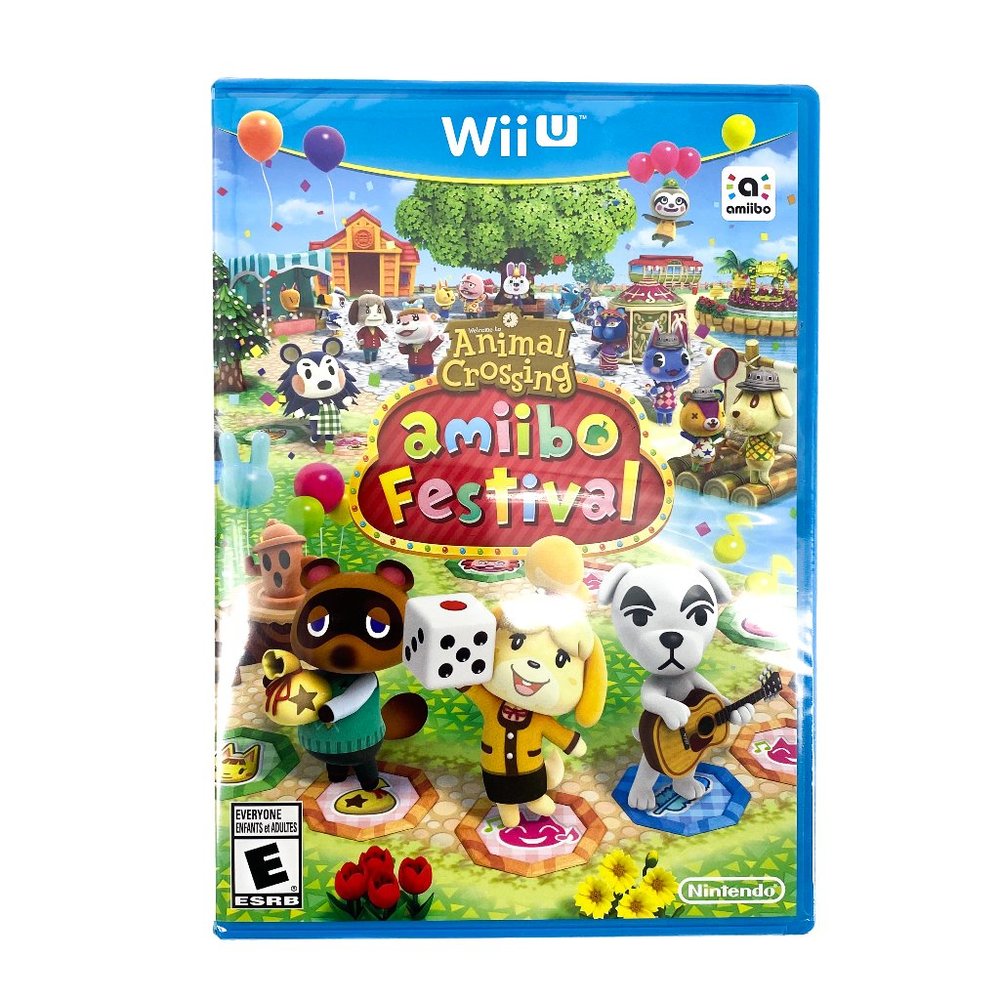 WII U Nintendo Animal Crossing Amiibo Festival Game